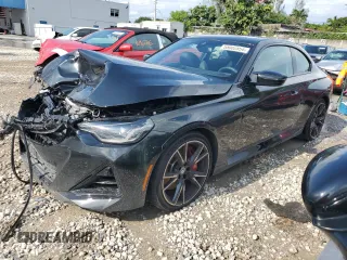 2023 BMW 2 Series M240i with VIN 3MW43CM06P8D12549, listed as a Copart auction lot 55002854 with 14,269 mi miles and Salvage Title. Bid and sale history available at DreamBid. Image 1.
