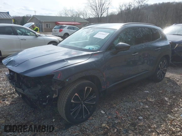 2023 Mazda CX-50 2.5 Turbo Premium Plus Package with VIN 7MMVABEY1PN101123, listed as a IAAI auction lot 41858602 with 34,541 mi miles. Bid and sale history available at carsss.com. Image 23.