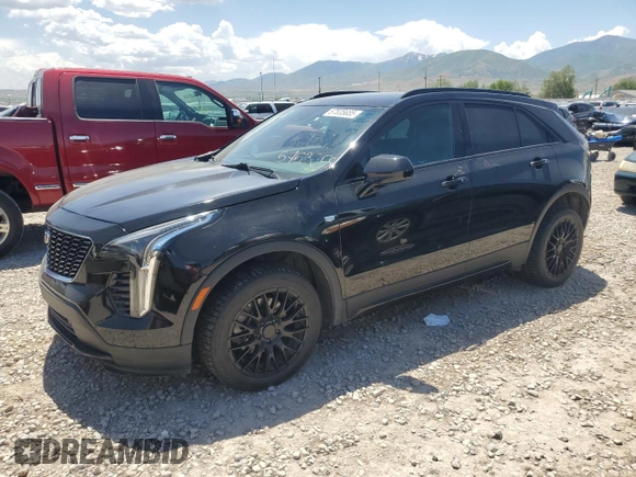 2019 Cadillac XT4 AWD Sport with VIN 1GYFZFR47KF152344, listed as a Copart auction lot 57535655 with 70,107 mi miles and Salvage title. Bid and sale history available at DreamBid. Image 1.