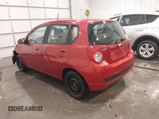 2009 Chevrolet Aveo 1LT with VIN KL1TD66E89B615900, listed as a IAAI auction lot 42061164 with 117,724 mi miles and . Bid and sale history available at DreamBid. Image 3.