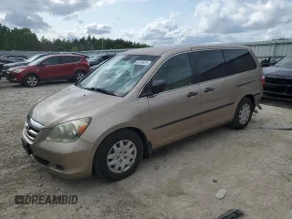 2006 Honda Odyssey LX with VIN 5FNRL382X6B109808, listed as a Copart auction lot 60106875 with 199,877 mi miles and Non repairable. Bid and sale history available at DreamBid. Image 1.