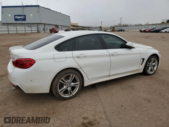 2019 BMW 4 Series 440i xDrive with VIN WBA4J7C5XKBM75674, listed as a Copart auction lot 47610865 with 92,288 mi miles and Salvage Title. Bid and sale history available at carsss.com. Image 3.