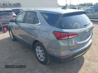 2024 Chevrolet Equinox LT with VIN 3GNAXKEG8RS142062, listed as a IAAI auction lot 42136077 with 32,819 mi miles and . Bid and sale history available at DreamBid. Image 3.
