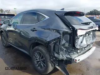 2022 Lexus NX with VIN 2T2AGCEZ7NC011773, listed as a IAAI auction lot 41502665 with 14,096 mi miles. Bid and sale history available at carsss.com. Image 3.