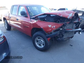 2000 Dodge Dakota Sport with VIN 1B7GL2AZ4YS722151, listed as a Copart auction lot 87870705 with 169,435 mi miles and Salvage Title. Bid and sale history available at DreamBid. Image 4.