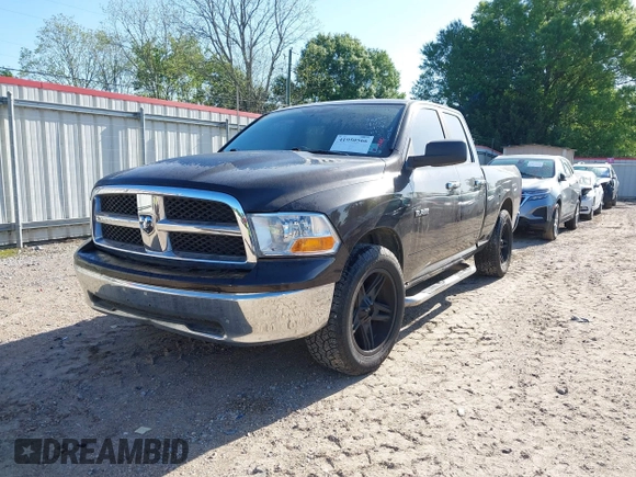 2010 Dodge 1500 SLT with VIN 1D7RB1GP7AS214036, listed as a IAAI auction lot 41950566 with 156,643 mi miles. Bid and sale history available at carsss.com. Image 17.