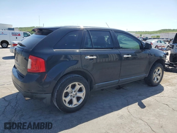 2011 Ford Edge SEL with VIN 2FMDK3JCXBBA00722, listed as a Copart auction lot 53828905 with 254,327 mi miles and Salvage Title. Bid and sale history available at carsss.com. Image 3.