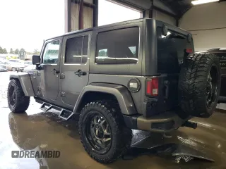 2016 Jeep Wrangler Unlimited 75th Anniversary with VIN 1C4BJWEG4GL254043, listed as a Copart auction lot 78647314 with 102,155 mi miles and Salvage title. Bid and sale history available at DreamBid. Image 2.