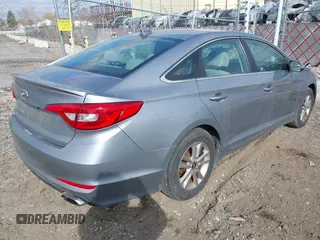 2017 Hyundai Sonata SE with VIN 5NPE24AF5HH572898, listed as a IAAI auction lot 42039023 with 50,494 mi miles and . Bid and sale history available at DreamBid. Image 4.