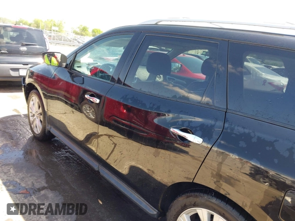 2018 Nissan Pathfinder S with VIN 5N1DR2MN1JC653716, listed as a IAAI auction lot 41984152 with 114,905 mi miles and . Bid and sale history available at DreamBid. Image 14.