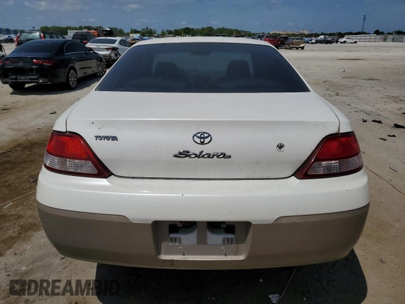 2000 Toyota Solara SE with VIN 2T1CG22P8YC390457, listed as a Copart auction lot 54556265 with 114,160 mi miles and Salvage Title. Bid and sale history available at carsss.com. Image 6.