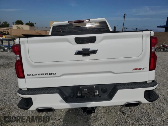2021 Chevrolet Silverado 1500 RST with VIN 3GCUYEEL1MG364522, listed as a Copart auction lot 65653904 with 52,010 mi miles and Salvage Title. Bid and sale history available at carsss.com. Image 6.