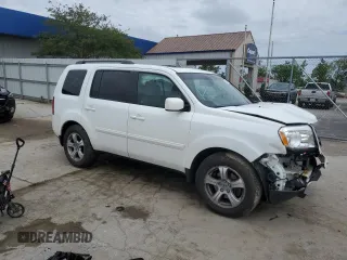 2012 Honda Pilot EX-L with VIN 5FNYF4H78CB070507, listed as a Copart auction lot 58354005 with 171,770 mi miles and Salvage title. Bid and sale history available at DreamBid. Image 4.