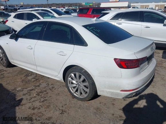 2018 Audi A4 Premium with VIN WAUKMAF40JA224004, listed as a IAAI auction lot 41385902 with 66,773 mi miles. Bid and sale history available at carsss.com. Image 3.