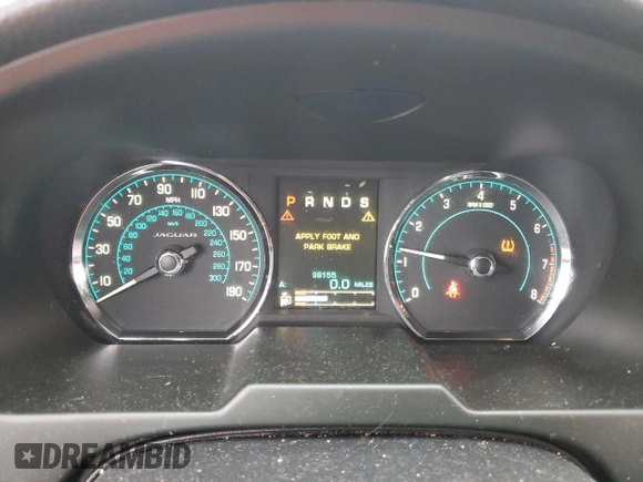 2015 Jaguar XF I4 T Premium with VIN SAJWA0FS0FPU48322, listed as a Copart auction lot 43970895 with 96,155 mi miles and Salvage Title. Bid and sale history available at carsss.com. Image 9.