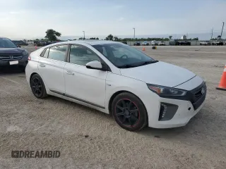 2018 Hyundai Ioniq Limited with VIN KMHC85LCXJU090806, listed as a Copart auction lot 52827895 with 87,976 mi miles and Salvage title. Bid and sale history available at DreamBid. Image 4.