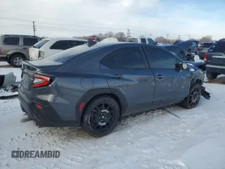 2022 Subaru WRX with VIN JF1VBAA60N9013817, listed as a Copart auction lot 44176505 with 24,608 mi miles and Salvage Title. Bid and sale history available at carsss.com. Image 3.