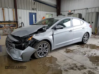 2020 Hyundai Elantra SEL z VIN KMHD84LF9LU073362, wystawiony jako Copart lot #54443525 z przebiegiem 41 190 mil mil oraz Szkoda całkowita • Salvage title. Historia ofert i sprzedaży dostępna na DreamBid. Obrazek 1.