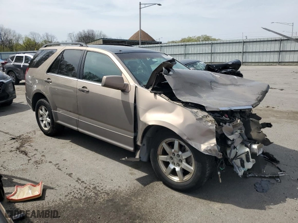 2006 Cadillac SRX with VIN 1GYEE637560216299, listed as a Copart auction lot 53553565 with 0 mi miles and Salvage Title. Bid and sale history available at carsss.com. Image 4.