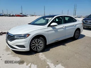 2020 Volkswagen Jetta S with VIN 3VWC57BU0LM104316, listed as a Copart auction lot 49696055 with 87,087 mi miles and Salvage title. Bid and sale history available at DreamBid. Image 1.