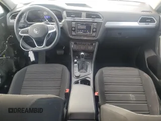 2023 Volkswagen Tiguan S with VIN 3VVFB7AX8PM085672, listed as a Copart auction lot 46102945 with 11,151 mi miles and Salvage title. Bid and sale history available at DreamBid. Image 8.