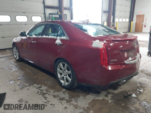 2014 Cadillac ATS Premium with VIN 1G6AE5S39E0111344, listed as a IAAI auction lot 41236449 with 175,164 mi miles. Bid and sale history available at carsss.com. Image 3.