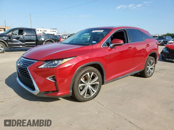 2016 Lexus RX 350 with VIN 2T2ZZMCA5GC033287, listed as a Copart auction lot 64133785 with Not provided miles and Clean title. Bid and sale history available at DreamBid. Image 1.