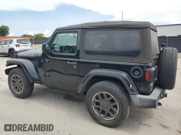 2021 Jeep Wrangler Sport с VIN 1C4GJXAN7MW650476, выставлен на аукционе Copart как лот 62500765 с пробегом 36 280 миль миль и Чистый • Clean title. История ставок и продаж доступна на DreamBid. Изображение 3.