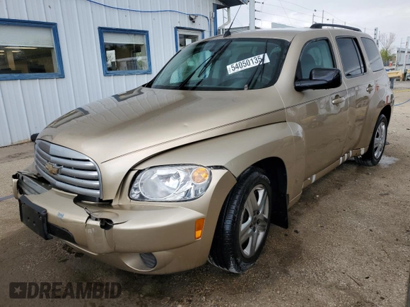 2008 Chevrolet HHR LS with VIN 3GNCA13D58S665129, listed as a Copart auction lot 54050135 with 273,762 mi miles and Salvage Title. Bid and sale history available at DreamBid. Image 1.
