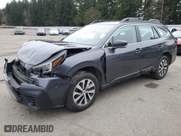 2020 Subaru Outback with VIN 4S4BTAAC8L3113417, listed as a Copart auction lot 48782935 with 91,862 mi miles and Salvage Title. Bid and sale history available at DreamBid. Image 1.