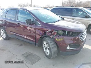 2020 Ford Edge SEL with VIN 2FMPK4J98LBB60655, listed as a IAAI auction lot 41821501 with 41,624 mi miles. Bid and sale history available at carsss.com. Image 6.