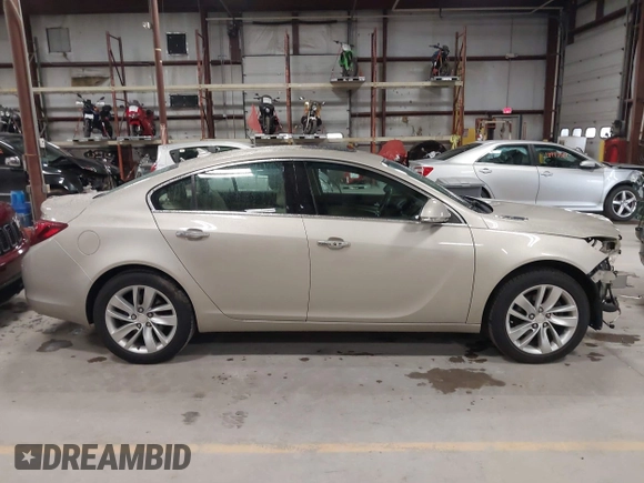 2014 Buick Regal Premium I with VIN 2G4GP5EX1E9187769, listed as a IAAI auction lot 41991917 with 106,320 mi miles and . Bid and sale history available at DreamBid. Image 13.