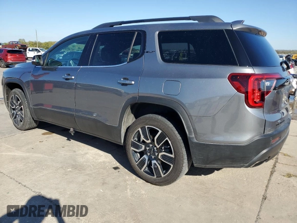 2021 GMC Acadia SLT with VIN 1GKKNMLS1MZ145794, listed as a Copart auction lot 80501034 with 143,478 mi miles and Clean Title. Bid and sale history available at carsss.com. Image 2.