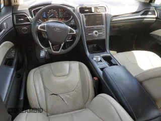 2017 Ford Fusion Titanium with VIN 3FA6P0K92HR140912, listed as a Copart auction lot 49268375 with 131,051 mi miles and Salvage Title. Bid and sale history available at carsss.com. Image 8.
