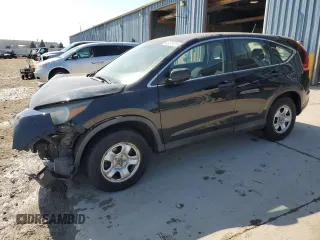2013 Honda CR-V LX with VIN 2HKRM3H37DH501360, listed as a Copart auction lot 48679215 with 125,071 mi miles and Salvage Title. Bid and sale history available at carsss.com. Image 1.