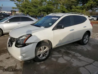 2015 Nissan Rogue Select S with VIN JN8AS5MT0FW662574, listed as a Copart auction lot 86819404 with 0 mi miles and Salvage Title. Bid and sale history available at carsss.com. Image 1.