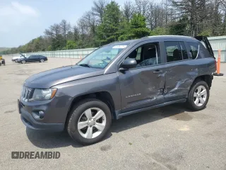 2016 Jeep Compass Sport with VIN 1C4NJDBB3GD557528, listed as a Copart auction lot 61680275 with 59,928 mi miles and Salvage title. Bid and sale history available at DreamBid. Image 1.