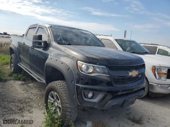 2018 Chevrolet Colorado 4WD Z71 with VIN 1GCPTDE11J1159457, listed as a Copart auction lot 89192525 with 0 mi miles and Non Repairable. Bid and sale history available at carsss.com. Image 4.