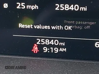 2022 Audi Q5 S line Premium Plus with VIN WA1EAAFY7N2002131, listed as a IAAI auction lot 42496307 with 25,840 mi miles and . Bid and sale history available at DreamBid. Image 15.