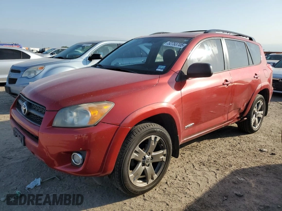 2010 Toyota RAV4 Sport with VIN 2T3RF4DV2AW043819, listed as a Copart auction lot 52753705 with 164,313 mi miles and Salvage Title. Bid and sale history available at carsss.com. Image 1.