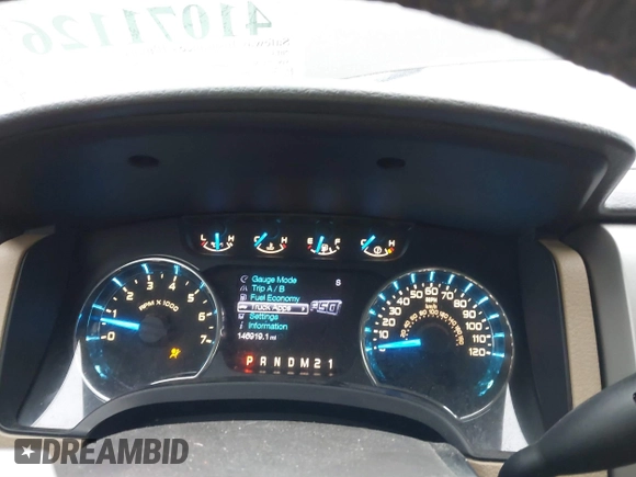 2013 Ford F-150 XL with VIN 1FTFX1CTXDFA65958, listed as a IAAI auction lot 41071126 with 146,919 mi miles. Bid and sale history available at carsss.com. Image 7.