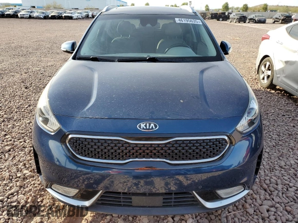 2017 Kia Niro Touring with VIN KNDCE3LC4H5051036, listed as a Copart auction lot 46195635 with 75,971 mi miles and Clean Title. Bid and sale history available at carsss.com. Image 5.