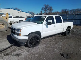 2006 Chevrolet Silverado 1500 LT1 with VIN 2GCEK13T861200827, listed as a Copart auction lot 47781385 with 164,997 mi miles and Salvage Title. Bid and sale history available at carsss.com. Image 1.
