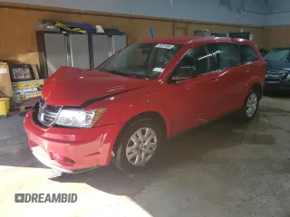2013 Dodge Journey American Value with VIN 3C4PDCAB4DT729714, listed as a Copart auction lot 75707464 with 81,346 mi miles and Salvage Title. Bid and sale history available at DreamBid. Image 1.