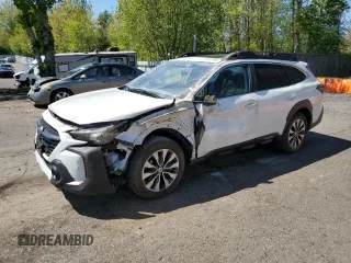 2024 Subaru Outback Limited z VIN 4S4BTANCXR3111008, wystawiony jako Copart lot #54151305 z przebiegiem Nie podano mil oraz Szkoda całkowita • Salvage title. Historia ofert i sprzedaży dostępna na DreamBid. Obrazek 1.