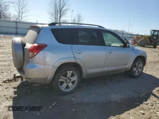 2007 Toyota RAV4 Sport z VIN JTMBK32V176020732, wystawiony jako Copart lot #50323625 z przebiegiem 186 763 mil mil oraz Czysty tytuł • Clean title. Historia ofert i sprzedaży dostępna na DreamBid. Obrazek 3.