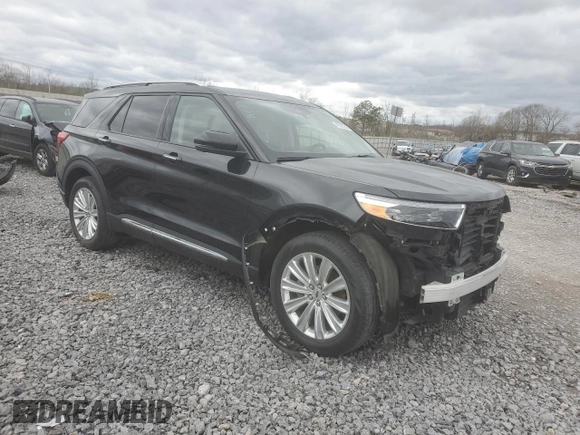 2022 Ford Explorer Limited with VIN 1FMSK7FH2NGB09093, listed as a Copart auction lot 47560545 with 40,405 mi miles and Salvage Title. Bid and sale history available at carsss.com. Image 4.
