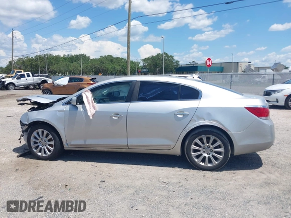 2013 Buick LaCrosse Leather with VIN 1G4GC5E36DF267888, listed as a IAAI auction lot 42584739 with 200,539 mi miles and . Bid and sale history available at DreamBid. Image 14.