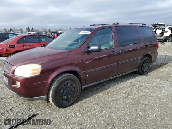 2006 Chevrolet Uplander LS Fleet with VIN 1GNDV23L36D236087, listed as a Copart auction lot 85338184 with 175,508 mi miles and Salvage Title. Bid and sale history available at carsss.com. Image 1.