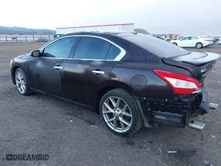 2011 Nissan Maxima 3.5 SV with VIN 1N4AA5AP9BC815704, listed as a IAAI auction lot 41313800 with 93,666 mi miles. Bid and sale history available at carsss.com. Image 3.